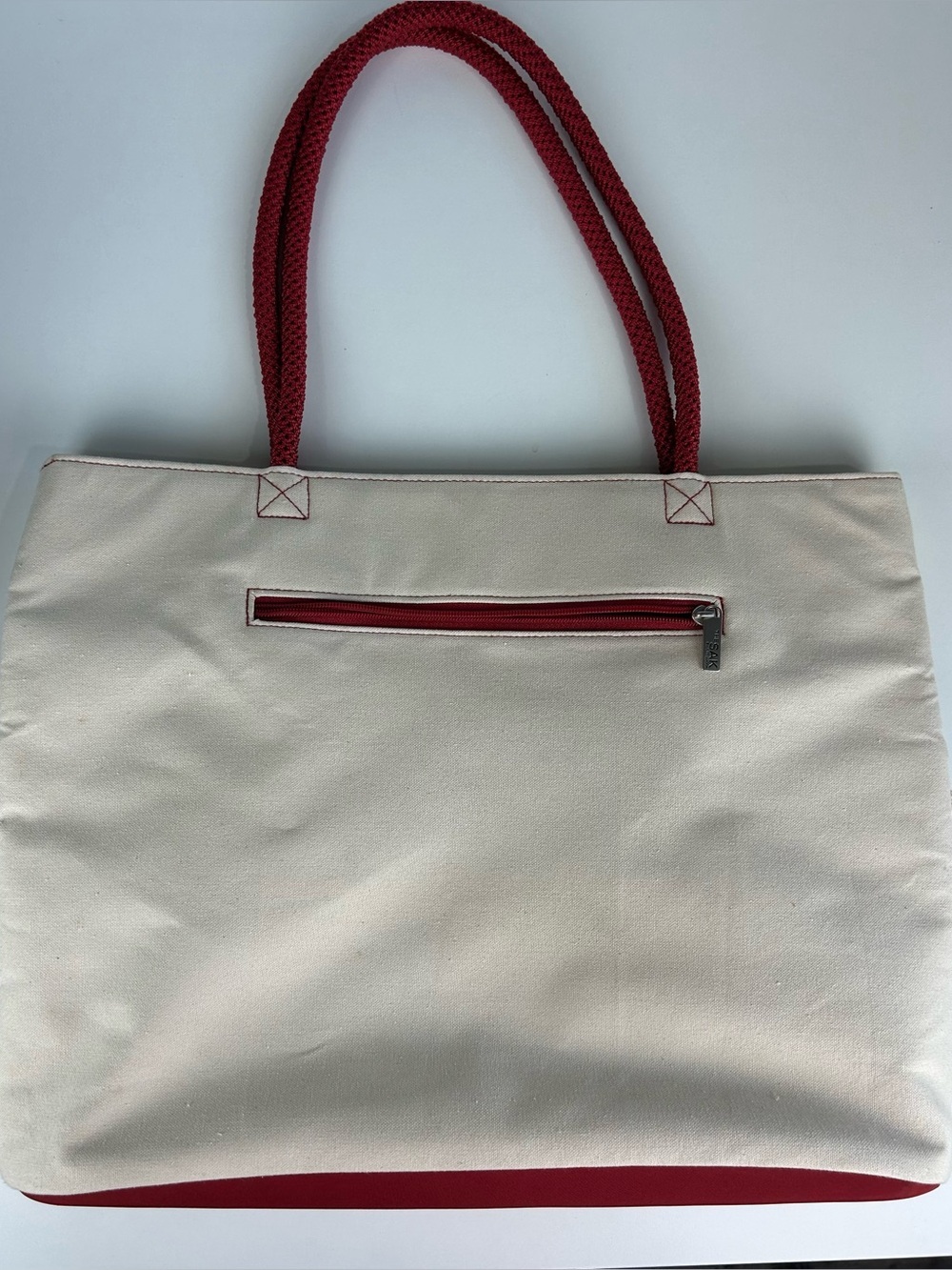 THE SAK ELLIOTT LUCCA CANVAS AND CROCHET SHOPPER TOTE - Picture 3 of 14